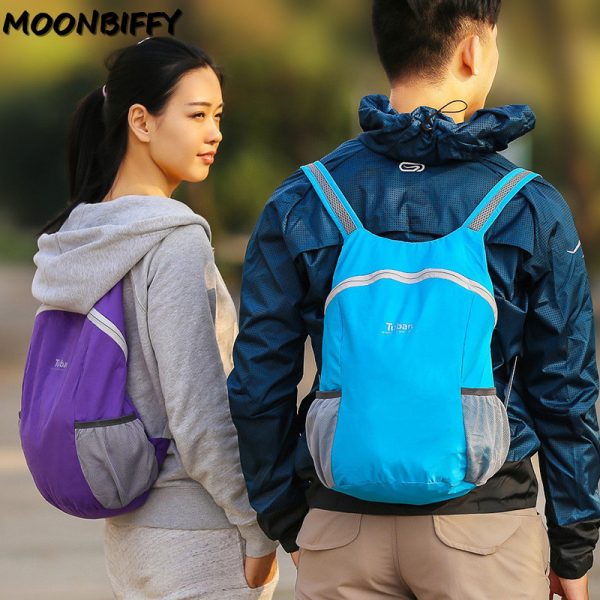 nylon foldable backpack